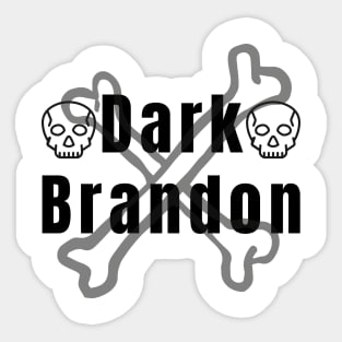 dark brandon Sticker